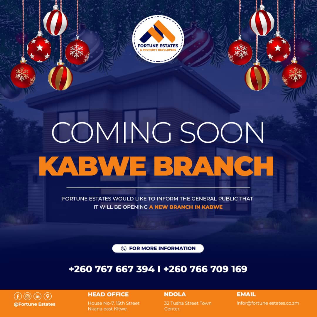 Kabwe Branch Coming Soon